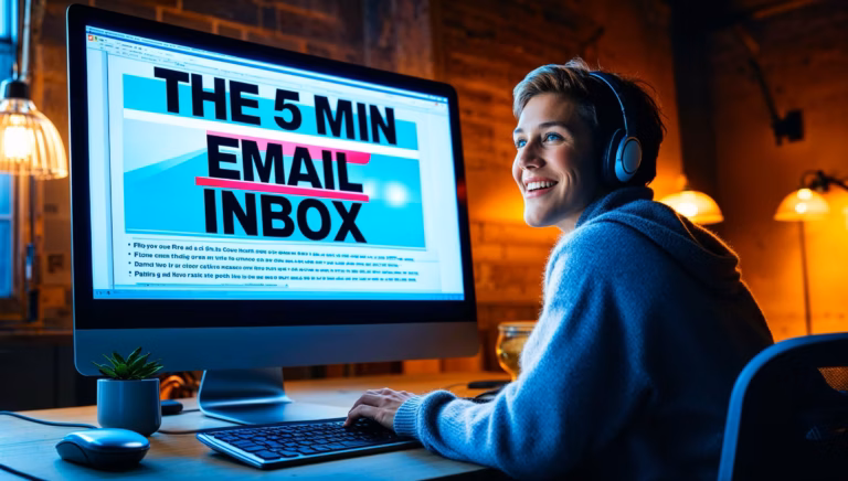 Die fünf Minuten Email INBOX