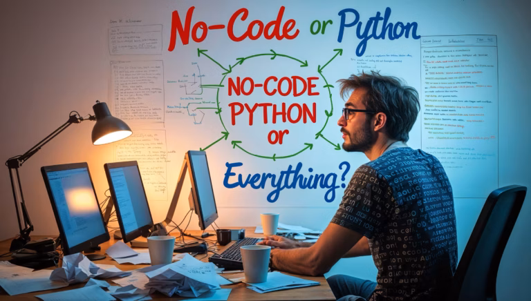 #194 Welcher Weg passt zu mir? – Zwischen No-Code, Python und allem dazwischen